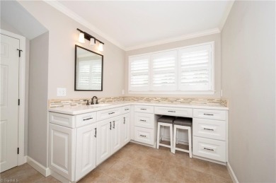 Enjoy panoramic views of the 6th fairway from this fully updated on Bermuda Run Country Club in North Carolina - for sale on GolfHomes.com, golf home, golf lot