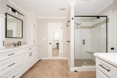 Enjoy panoramic views of the 6th fairway from this fully updated on Bermuda Run Country Club in North Carolina - for sale on GolfHomes.com, golf home, golf lot