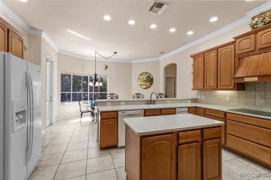 This stunning custom corner-lot home is packed with upgrades! on Sugarmill Woods Golf and Country Club in Florida - for sale on GolfHomes.com, golf home, golf lot