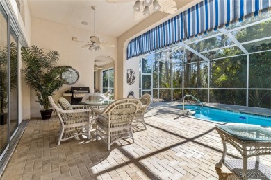 This stunning custom corner-lot home is packed with upgrades! on Sugarmill Woods Golf and Country Club in Florida - for sale on GolfHomes.com, golf home, golf lot