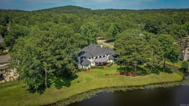 Architecturally designed home backing to Founders Golf Course is on Chenal Country Club - Bear Den Mountain in Arkansas - for sale on GolfHomes.com, golf home, golf lot