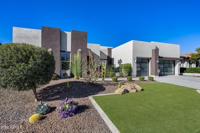 A true luxury retreat-where sweeping mountain views, exceptional on Blackstone Country Club in Arizona - for sale on GolfHomes.com, golf home, golf lot