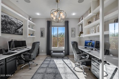 A true luxury retreat-where sweeping mountain views, exceptional on Blackstone Country Club in Arizona - for sale on GolfHomes.com, golf home, golf lot