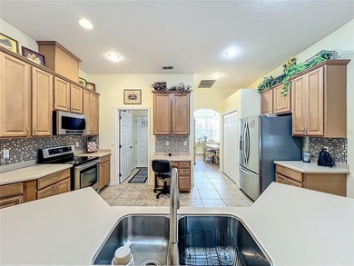 SINGLE STORY, pool & spa home with a highly desirable 3-way on North Shore Golf Club in Florida - for sale on GolfHomes.com, golf home, golf lot