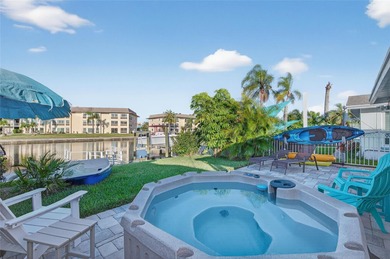 UNOBSTRUCTED GULF ACCESS. PRIVATE BEACH. CUTE AS A BUTTON on Gulf Harbors Golf Course in Florida - for sale on GolfHomes.com, golf home, golf lot