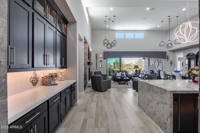 A true luxury retreat-where sweeping mountain views, exceptional on Blackstone Country Club in Arizona - for sale on GolfHomes.com, golf home, golf lot