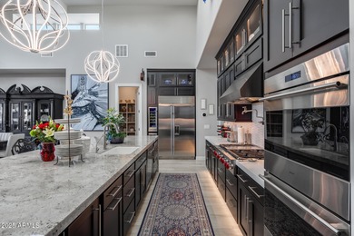 A true luxury retreat-where sweeping mountain views, exceptional on Blackstone Country Club in Arizona - for sale on GolfHomes.com, golf home, golf lot