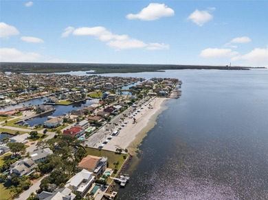 UNOBSTRUCTED GULF ACCESS. PRIVATE BEACH. CUTE AS A BUTTON on Gulf Harbors Golf Course in Florida - for sale on GolfHomes.com, golf home, golf lot