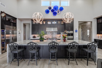 A true luxury retreat-where sweeping mountain views, exceptional on Blackstone Country Club in Arizona - for sale on GolfHomes.com, golf home, golf lot