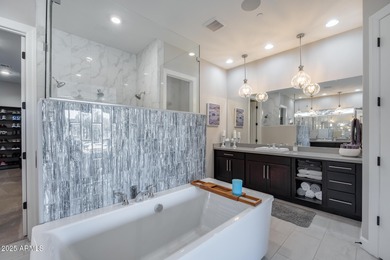 A true luxury retreat-where sweeping mountain views, exceptional on Blackstone Country Club in Arizona - for sale on GolfHomes.com, golf home, golf lot