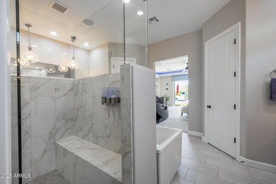 A true luxury retreat-where sweeping mountain views, exceptional on Blackstone Country Club in Arizona - for sale on GolfHomes.com, golf home, golf lot