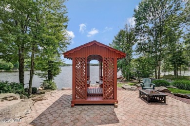 Roamingwood Lakefront Home with Stunning Straight-On Views - on The Hideout Golf in Pennsylvania - for sale on GolfHomes.com, golf home, golf lot