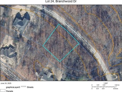 This lot is within walking distance to the The Branchwood on Branchwood Golf Course in Arkansas - for sale on GolfHomes.com, golf home, golf lot