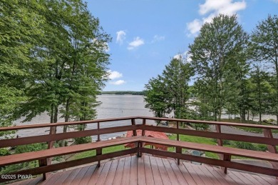 Roamingwood Lakefront Home with Stunning Straight-On Views - on The Hideout Golf in Pennsylvania - for sale on GolfHomes.com, golf home, golf lot