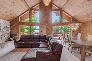 Roamingwood Lakefront Home with Stunning Straight-On Views - on The Hideout Golf in Pennsylvania - for sale on GolfHomes.com, golf home, golf lot