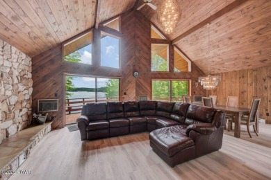 Roamingwood Lakefront Home with Stunning Straight-On Views - on The Hideout Golf in Pennsylvania - for sale on GolfHomes.com, golf home, golf lot