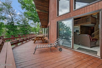 Roamingwood Lakefront Home with Stunning Straight-On Views - on The Hideout Golf in Pennsylvania - for sale on GolfHomes.com, golf home, golf lot