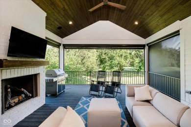 This stunning residence in the gated section of Chatham Hills on Chatham Hills Golf Course in Indiana - for sale on GolfHomes.com, golf home, golf lot
