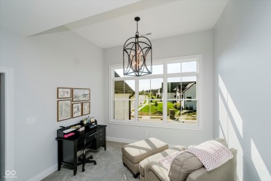 This stunning residence in the gated section of Chatham Hills on Chatham Hills Golf Course in Indiana - for sale on GolfHomes.com, golf home, golf lot