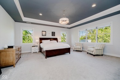 This stunning residence in the gated section of Chatham Hills on Chatham Hills Golf Course in Indiana - for sale on GolfHomes.com, golf home, golf lot