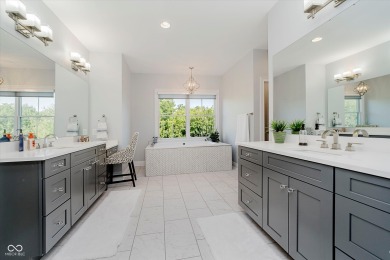 This stunning residence in the gated section of Chatham Hills on Chatham Hills Golf Course in Indiana - for sale on GolfHomes.com, golf home, golf lot