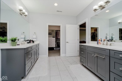 This stunning residence in the gated section of Chatham Hills on Chatham Hills Golf Course in Indiana - for sale on GolfHomes.com, golf home, golf lot
