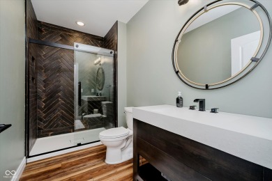 This stunning residence in the gated section of Chatham Hills on Chatham Hills Golf Course in Indiana - for sale on GolfHomes.com, golf home, golf lot