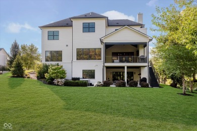 This stunning residence in the gated section of Chatham Hills on Chatham Hills Golf Course in Indiana - for sale on GolfHomes.com, golf home, golf lot