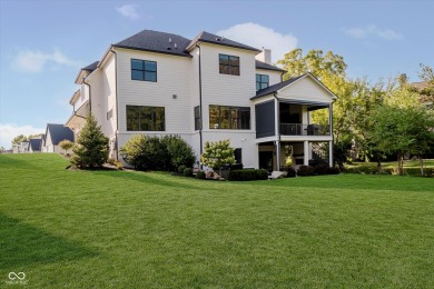 This stunning residence in the gated section of Chatham Hills on Chatham Hills Golf Course in Indiana - for sale on GolfHomes.com, golf home, golf lot