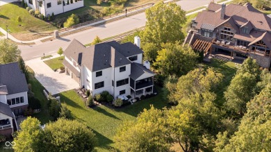 This stunning residence in the gated section of Chatham Hills on Chatham Hills Golf Course in Indiana - for sale on GolfHomes.com, golf home, golf lot