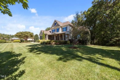 This spacious 6,785 square foot home with 5 bedrooms, 5 full on Hasentree Club in North Carolina - for sale on GolfHomes.com, golf home, golf lot