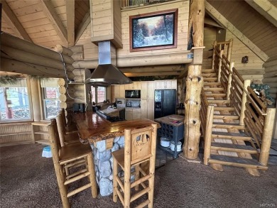 Beautiful 3-bedroom, 2-bath true full log cabin located directly on Big Bear Mountain Ski and Golf Resort in California - for sale on GolfHomes.com, golf home, golf lot
