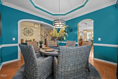 Gorgeous home in the resort style community of Heritage at Wake on Heritage Golf Club in North Carolina - for sale on GolfHomes.com, golf home, golf lot