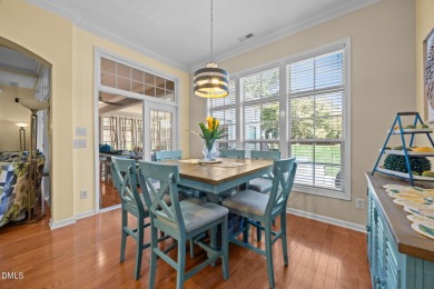 Gorgeous home in the resort style community of Heritage at Wake on Heritage Golf Club in North Carolina - for sale on GolfHomes.com, golf home, golf lot