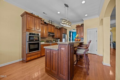 Gorgeous home in the resort style community of Heritage at Wake on Heritage Golf Club in North Carolina - for sale on GolfHomes.com, golf home, golf lot