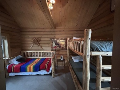 Beautiful 3-bedroom, 2-bath true full log cabin located directly on Big Bear Mountain Ski and Golf Resort in California - for sale on GolfHomes.com, golf home, golf lot