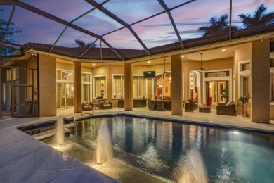 Exceptional estate pool home privately nestled on the 17th hole on Bear Lakes Country Club in Florida - for sale on GolfHomes.com, golf home, golf lot