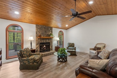 Tucked behind the gates of the Country Club of Sapphire Valley on The Country Club of Sapphire Valley in North Carolina - for sale on GolfHomes.com, golf home, golf lot