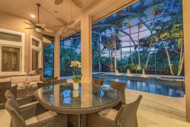 Exceptional estate pool home privately nestled on the 17th hole on Bear Lakes Country Club in Florida - for sale on GolfHomes.com, golf home, golf lot