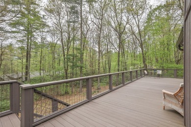 Tucked behind the gates of the Country Club of Sapphire Valley on The Country Club of Sapphire Valley in North Carolina - for sale on GolfHomes.com, golf home, golf lot