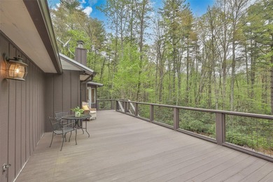 Tucked behind the gates of the Country Club of Sapphire Valley on The Country Club of Sapphire Valley in North Carolina - for sale on GolfHomes.com, golf home, golf lot