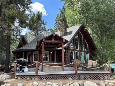 Beautiful 3-bedroom, 2-bath true full log cabin located directly on Big Bear Mountain Ski and Golf Resort in California - for sale on GolfHomes.com, golf home, golf lot