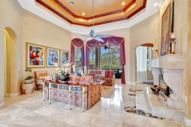 Exceptional estate pool home privately nestled on the 17th hole on Bear Lakes Country Club in Florida - for sale on GolfHomes.com, golf home, golf lot