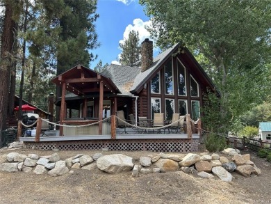 Beautiful 3-bedroom, 2-bath true full log cabin located directly on Big Bear Mountain Ski and Golf Resort in California - for sale on GolfHomes.com, golf home, golf lot