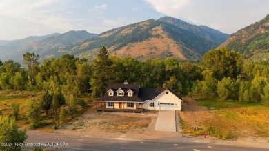 Stunning custom-built home located in the beautiful Star Valley on Star Valley RV Golf Course in Wyoming - for sale on GolfHomes.com, golf home, golf lot