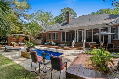 This well-kept brick ranch sits in one of Pawleys Island's most on Heritage Club in South Carolina - for sale on GolfHomes.com, golf home, golf lot