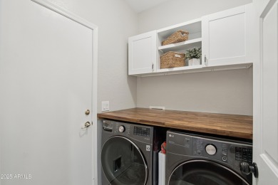 Welcome home! This beautiful move-in-ready, single-story home is on Estrella Mountain Ranch Golf Course in Arizona - for sale on GolfHomes.com, golf home, golf lot