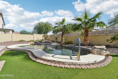 Welcome home! This beautiful move-in-ready, single-story home is on Estrella Mountain Ranch Golf Course in Arizona - for sale on GolfHomes.com, golf home, golf lot