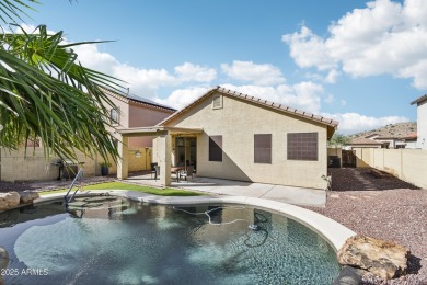 Welcome home! This beautiful move-in-ready, single-story home is on Estrella Mountain Ranch Golf Course in Arizona - for sale on GolfHomes.com, golf home, golf lot