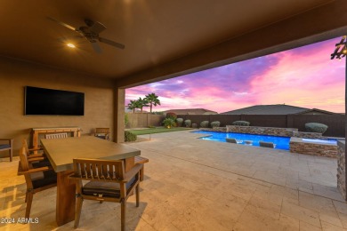 A true oasis awaits you, nestled in the gated Golf Canyon on Estrella Mountain Ranch Golf Course in Arizona - for sale on GolfHomes.com, golf home, golf lot